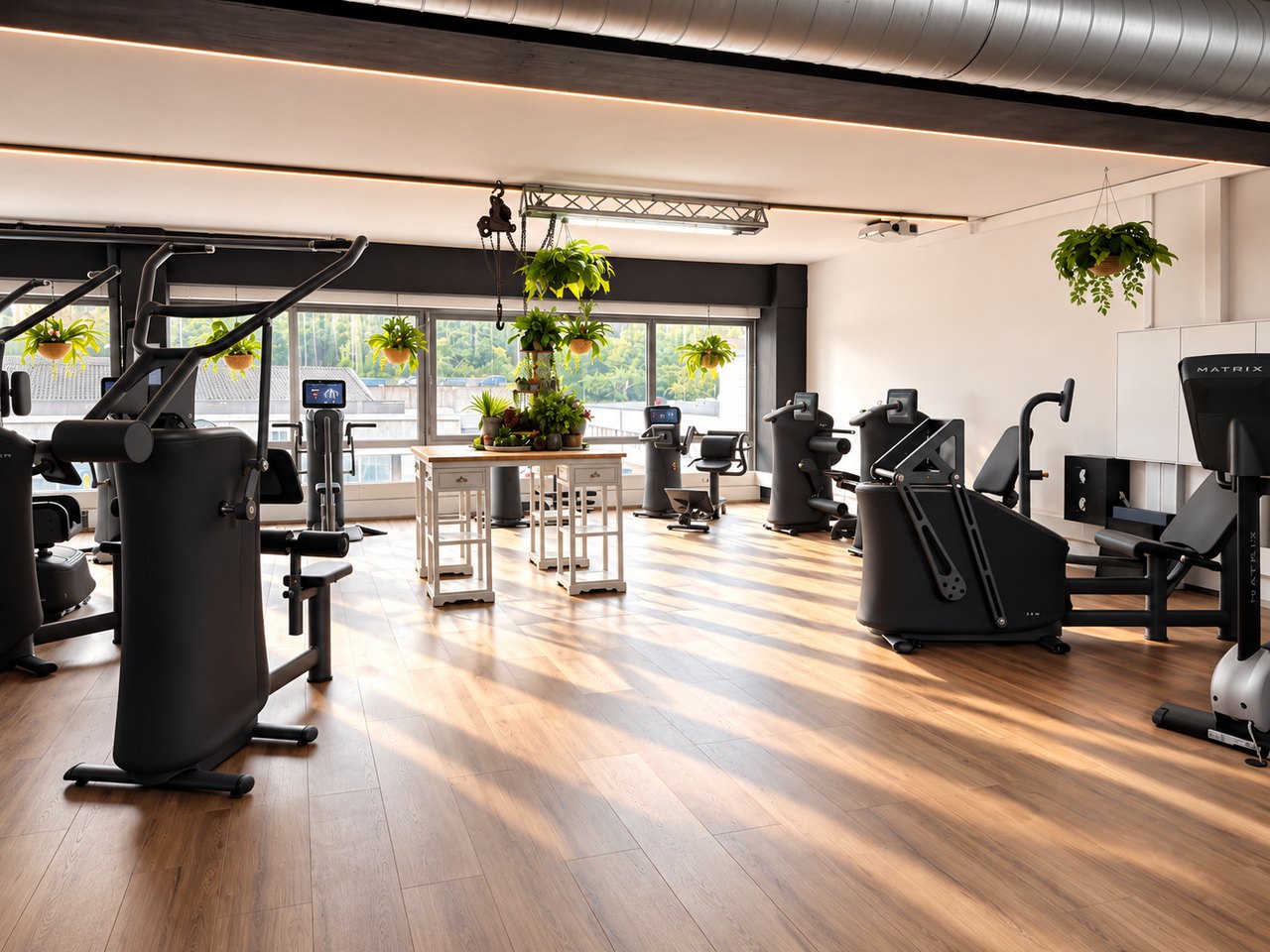 Blick in das Gesundheitsstudio Wolff in Dillenburg